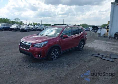 2019 Subaru Forester Limited from USA, damaged, VIN JF2SKAUC5KH540804